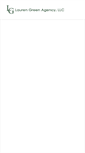 Mobile Screenshot of laurengreenagency.com